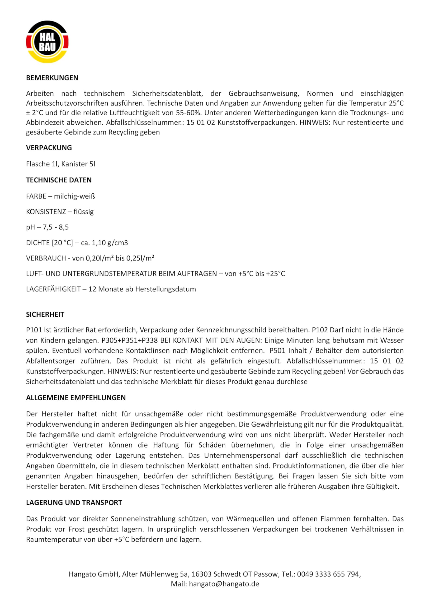Antiaglomerante para encofrado para yeso, hormigón, mortero, moldeador, aceite encofrado, M05