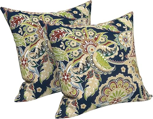 Miniatura 190 de LVTXIII - Juego de fundas para cojines de sofá, patio o sillón de exteriores, cuadradas y decorativas, 2 unidades de 16" x 16", sin relleno