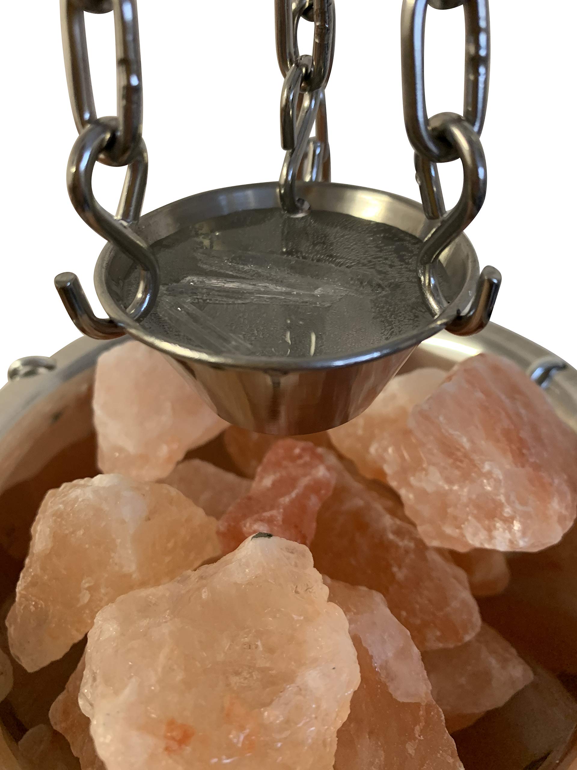 Sauna Verdampferschale Kräutertopf Edelstahl für Sauna und Spa Aroma Aufguss - 16cm, Muster: Saunaschale mit Verdampferschale inkl. Zubehör
