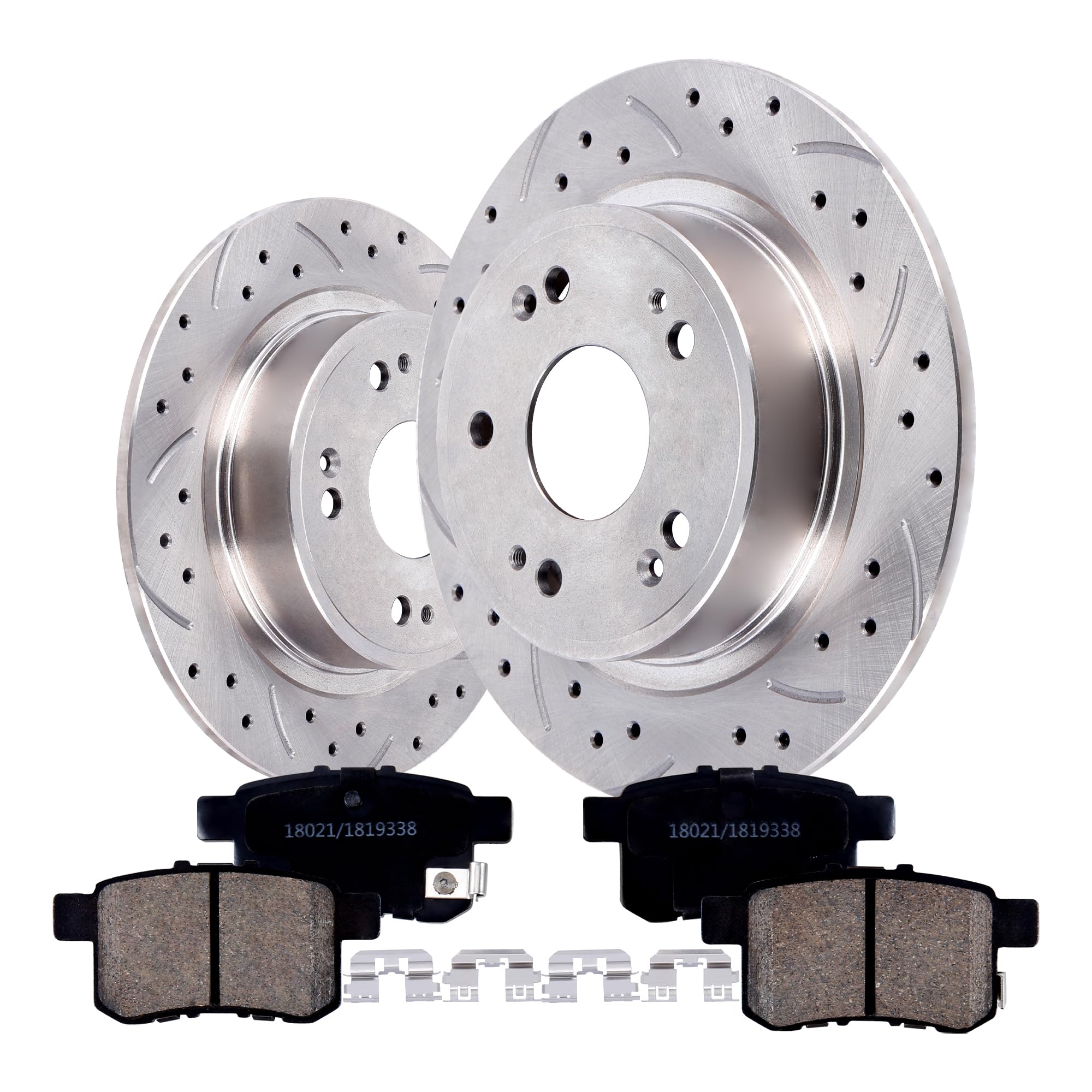 Photo 1 of ***PARTIAL SET- PRICE ADJUSTED***VIPCAR Rear Brake Pads and Rotors Kit for Honda Accord/Acura TSX
