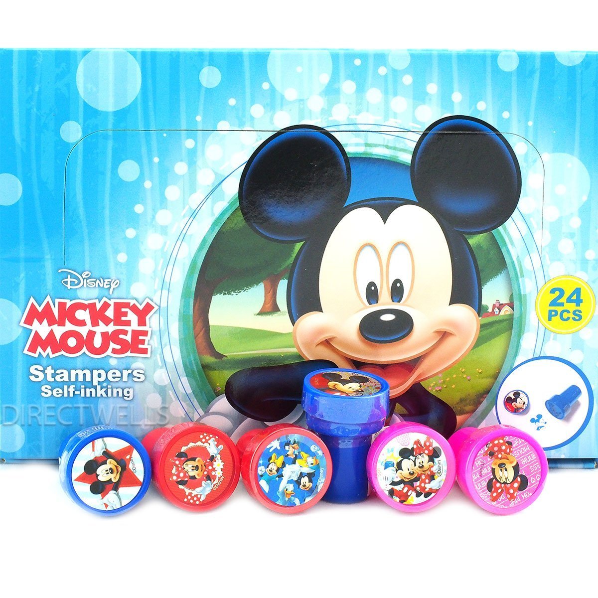 Disney Mickey Mouse and Minnie Stamp Art 24 Pcs