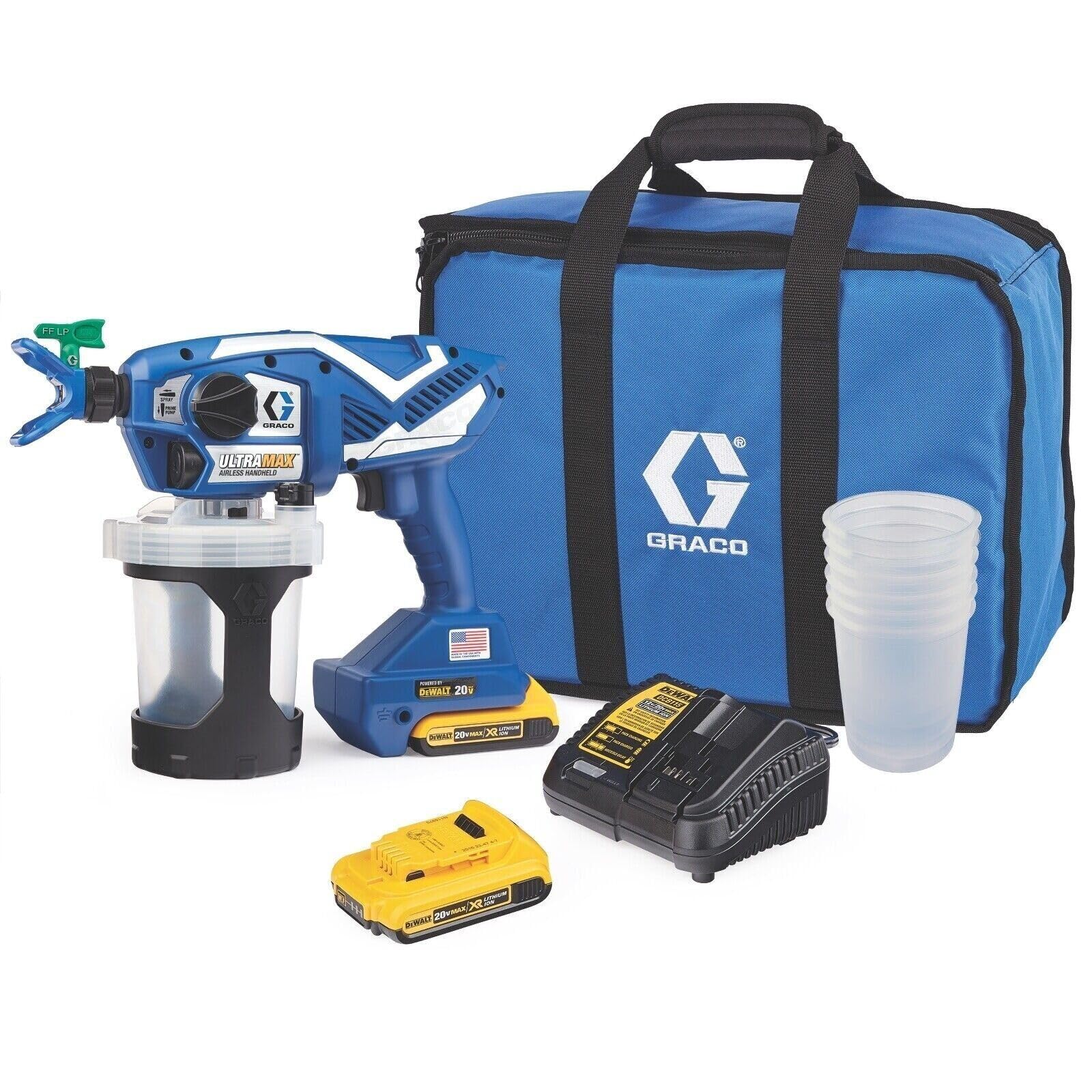 Graco Ultra Max Cordless Airless Handheld Paint Sprayer 17M367