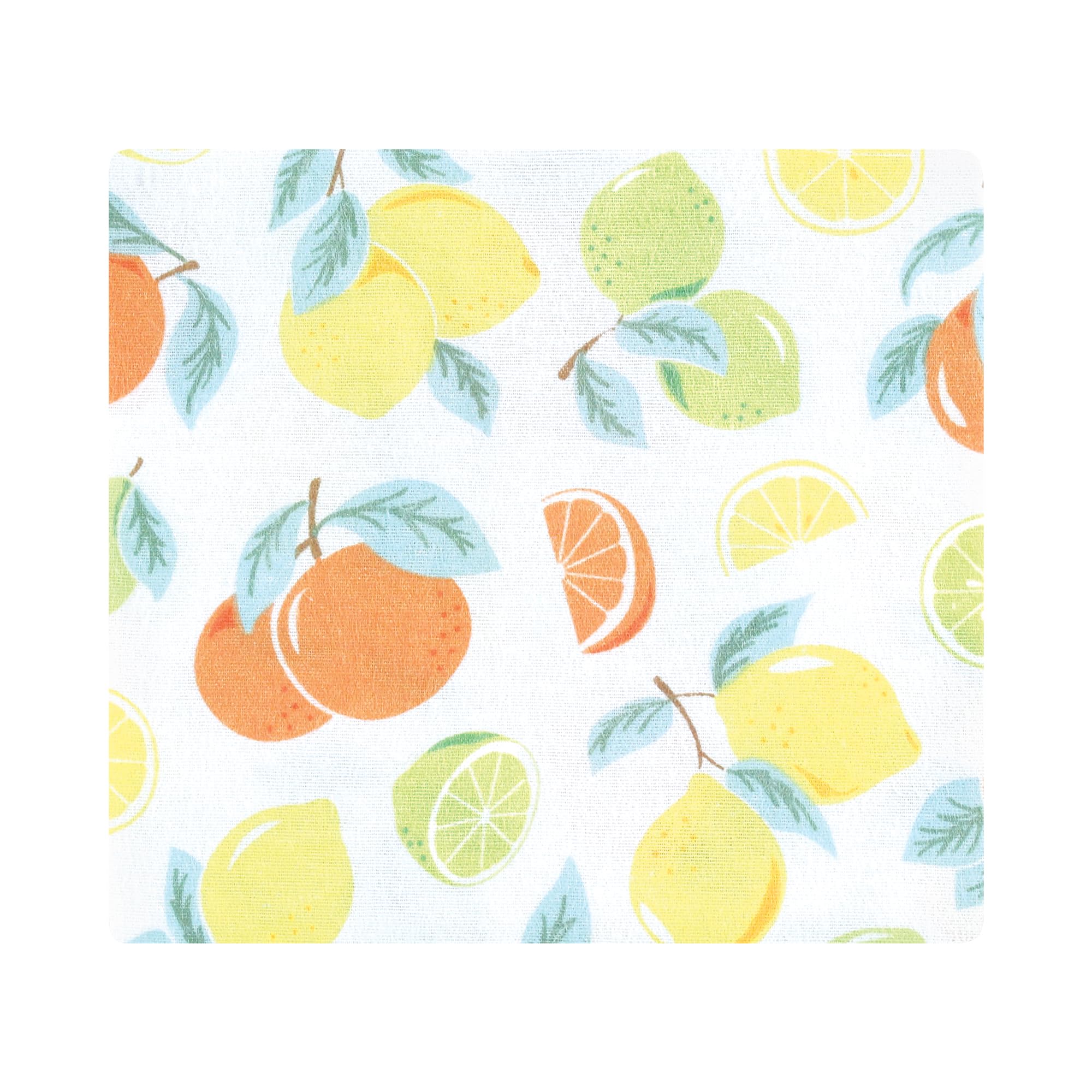 Hudson Baby Paquete de mantas unisex de franela de algodón para bebé, menta cítrica, talla única