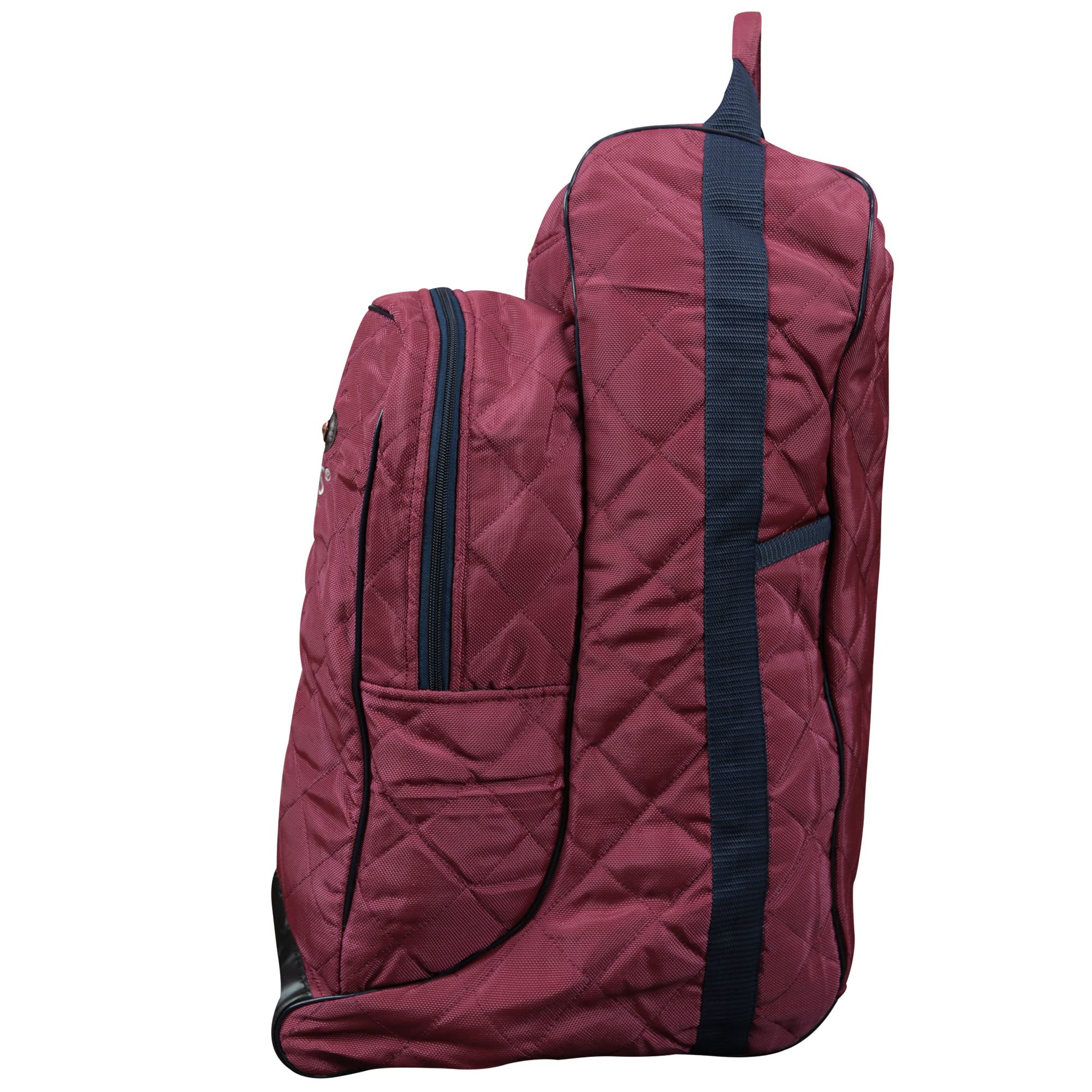 Sac à bottes Quazar Bordeaux Full Horses : intérieur doux anti-rayures
