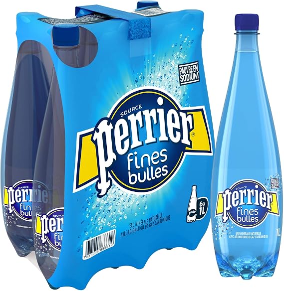 Perrier Fines Bulles 1L (Pack de 6)