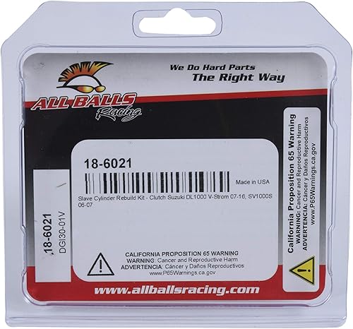 Miniatura 5 de All Balls Racing 18-6021 Kit de cilindro esclavo de embrague compatible con/repuesto para Suzuki DL1000 V-Strom 2007-2012, 2014-2016, SV1000S