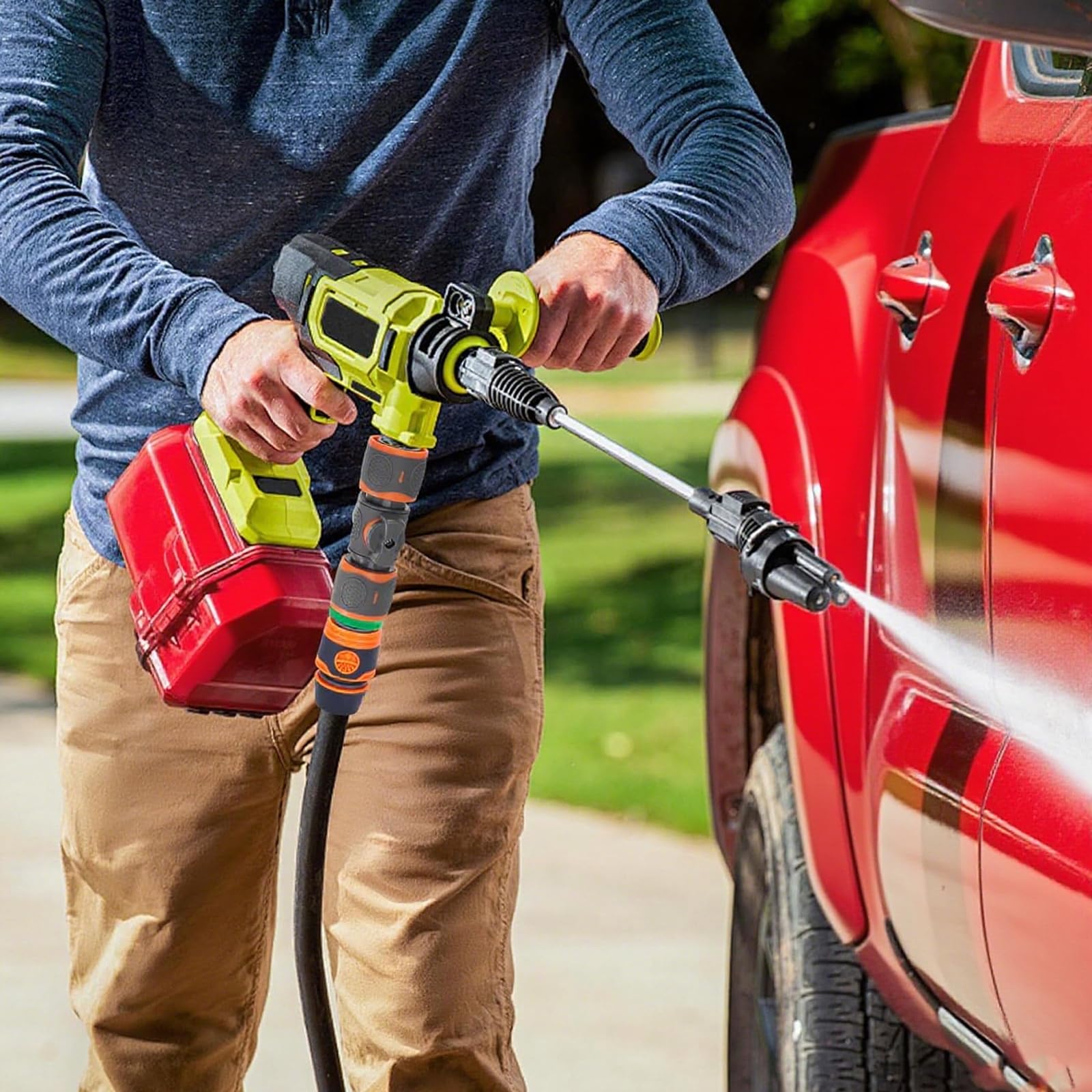 Pieces Connecteur De Raccord Tuyau D'arrosage, Embout , Séparateur De Tuyau En Y, Adaptateur Robinet , Gardena Raccord Avec 2 Sorties Vannes Pour Robinet Jardin