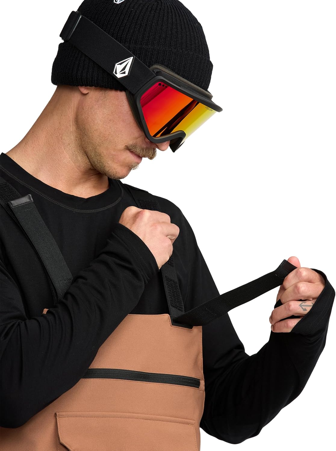 Volcom Men's Roan Bib Overall Snowboard Pant - Image 2