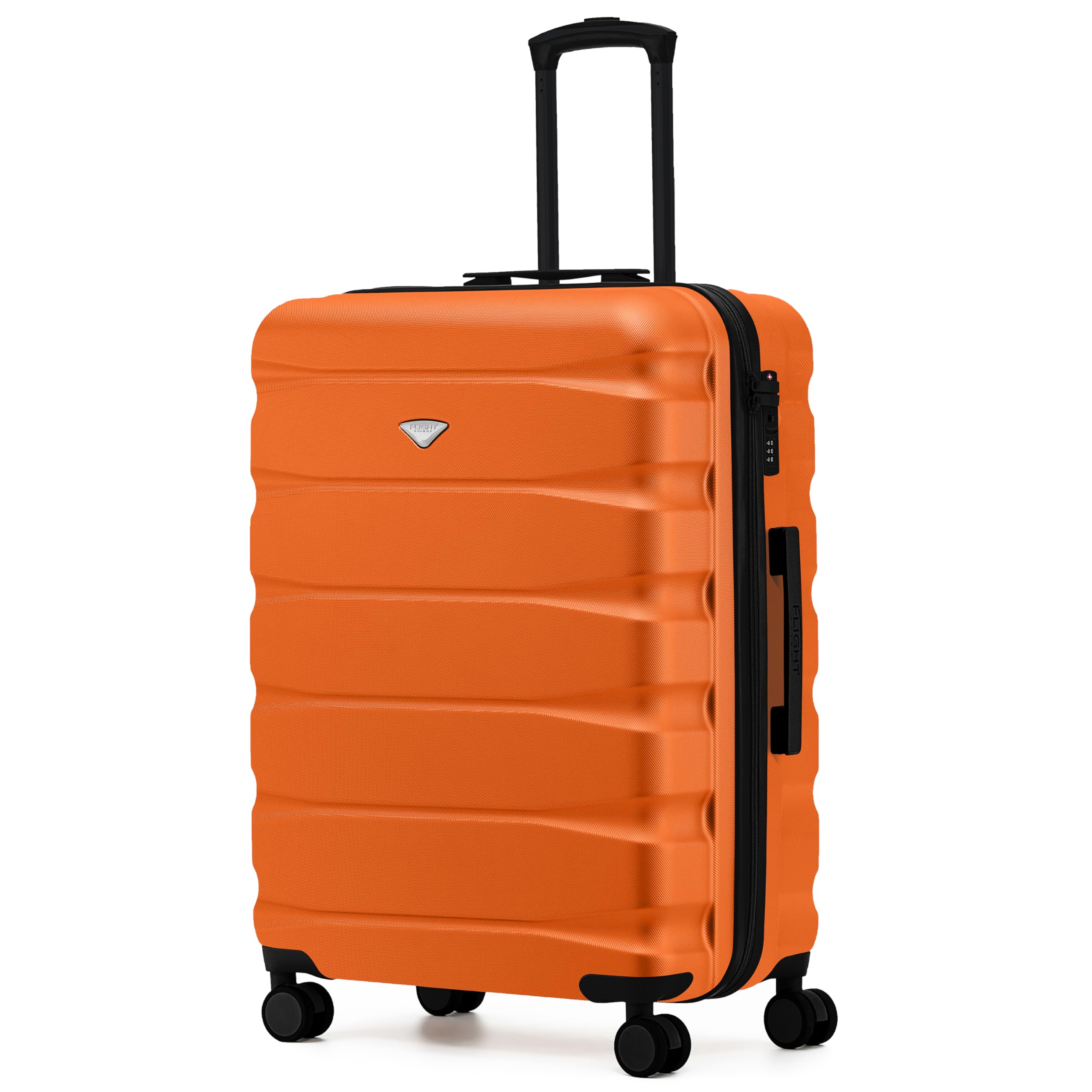 Flight Knight Underseat Cabin Suitcase 45x36x20cm | Free Hand Luggage for EasyJet & Wizz Air | Lightweight ABS Hard Shell with 8 Silent-Glide Spinner Wheels | Max Space Travel Bag — view 138