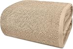 DAN RIVER Draps de bain Jumbo de luxe 2 Pièce – 550 GSM (35x70 Pouces) 100% Ensemble de serviettes de bain très absorbantes et rapidement sèches en coton – Serviettes de bain super doux, Hôtel, Spa, Noir