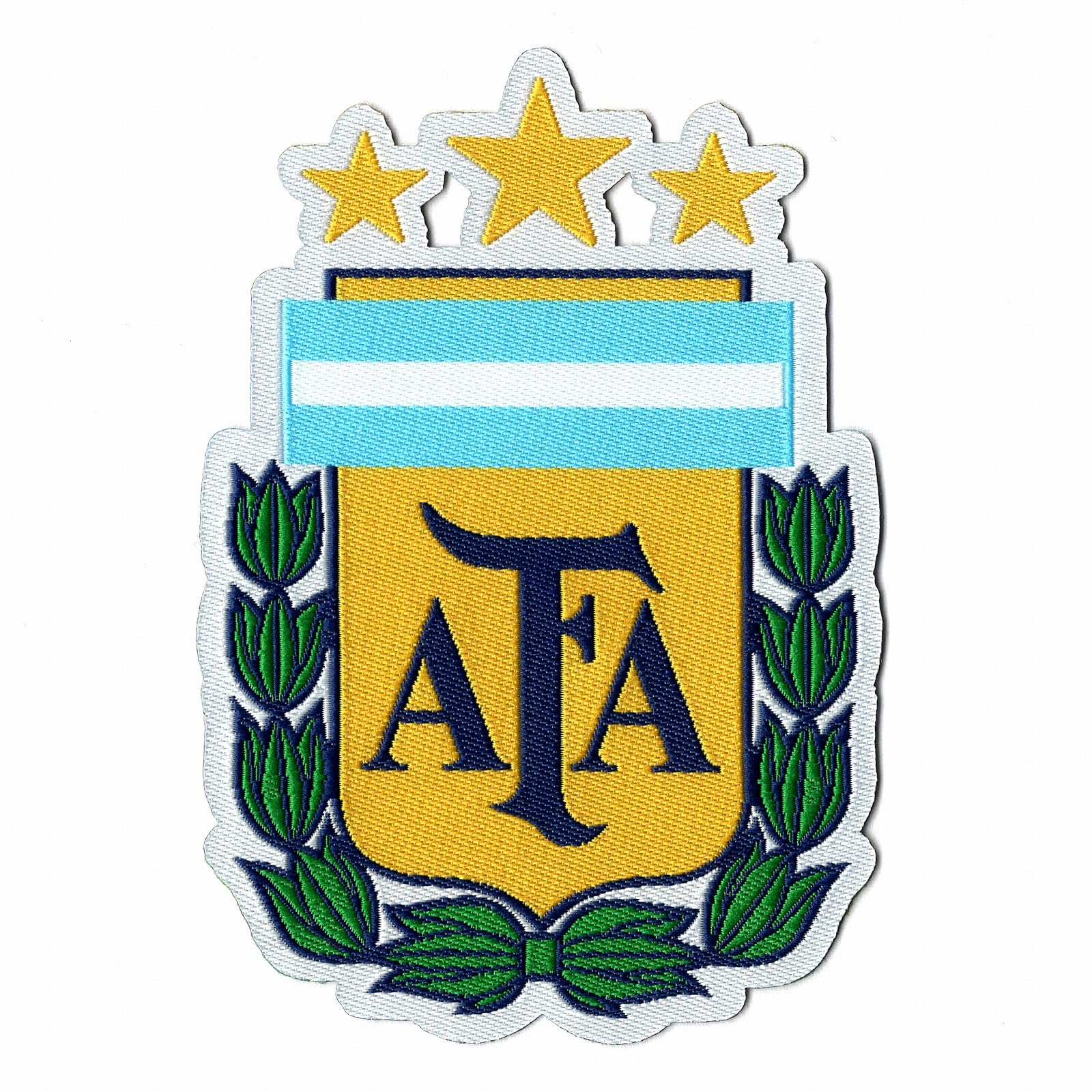 Amazon.co.jp: アルゼンチン代表(3つ星) エンブレムワッペン
