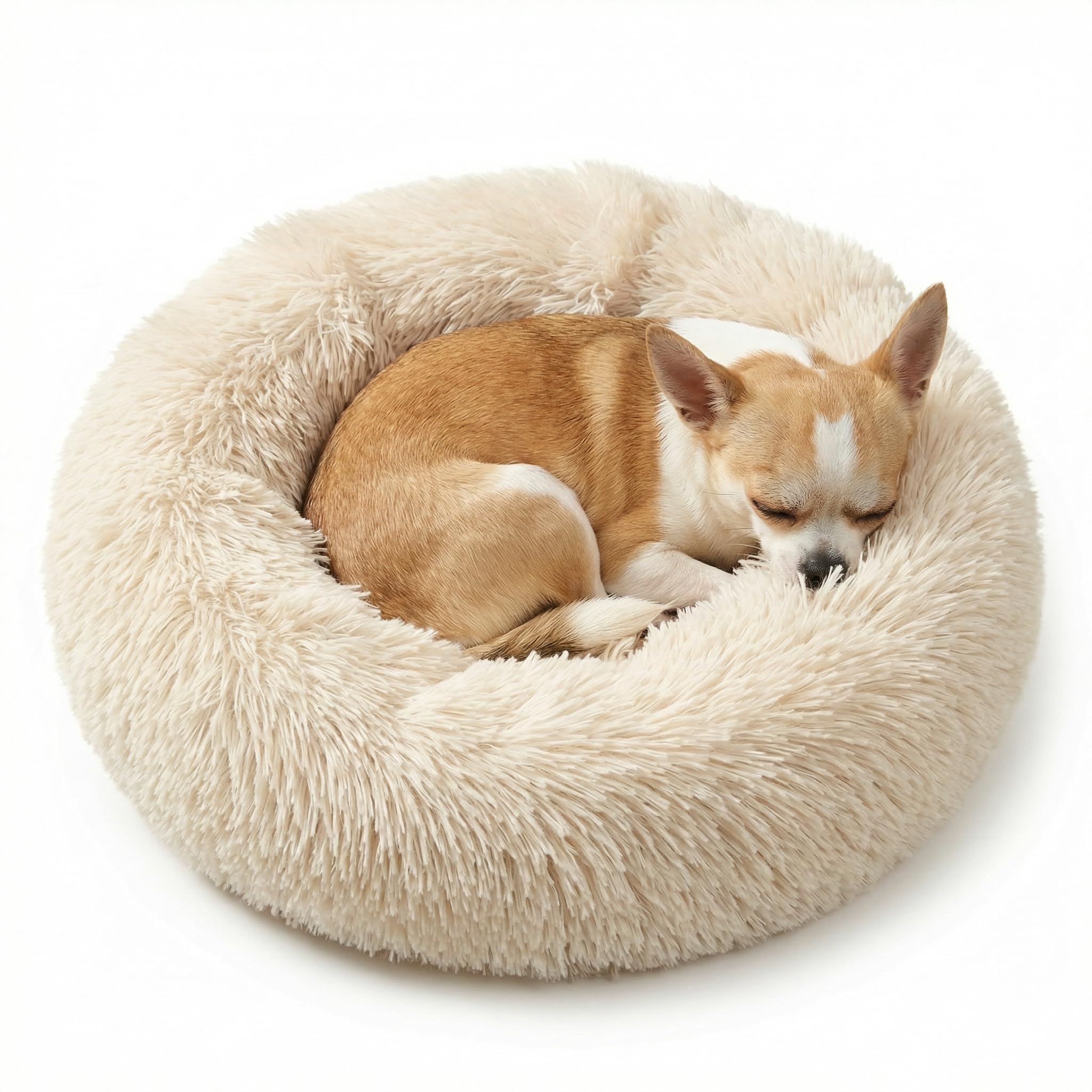 wrkfree Tiny Donut Bed for Extra Small Dogs