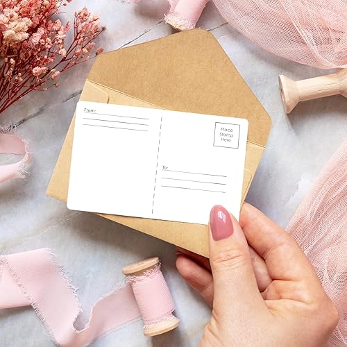 Miniatura 4 de Tarjetas de índice súper pesadas, tarjetas de notas en blanco, 2 x 3 pulgadas, 800 unidades, tarjetas flash sin rayas, 10 anillos de metal