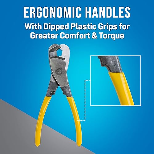 Miniatura 6 de Jonard Tools Cortador de cable de fibra y coaxial de línea dura JIC-750, hasta 34" de diámetro