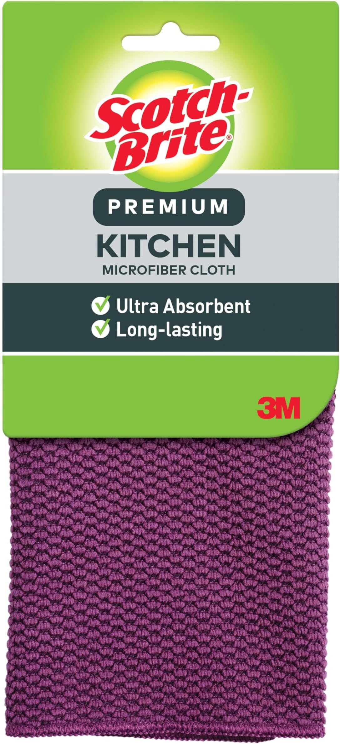 Scotch-Brite Premium Kitchen Cloth, Colors May Vary, 1-Count by Scotch-Brite