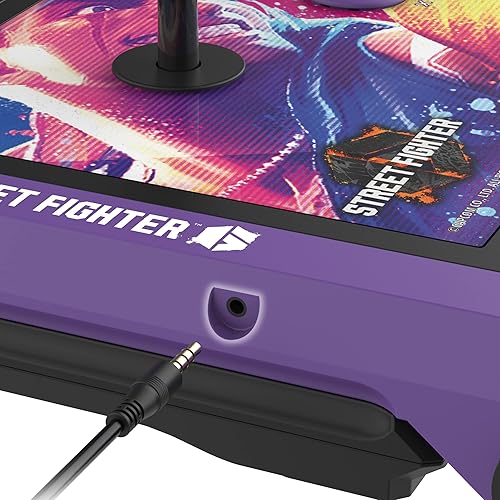 Miniatura 6 de HORI PlayStation 5 Fighting Stick Alpha (Street Fighter 6 Edition) - Tournament Grade Fightstick for PS5, PS4, PC - Officially Licensed by Sony