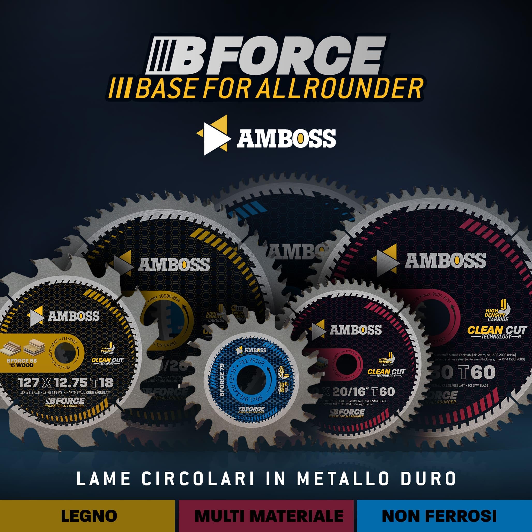 Amboss HM, lama per sega circolare, 210 x 2,4 x 30 Z = 60 FWF