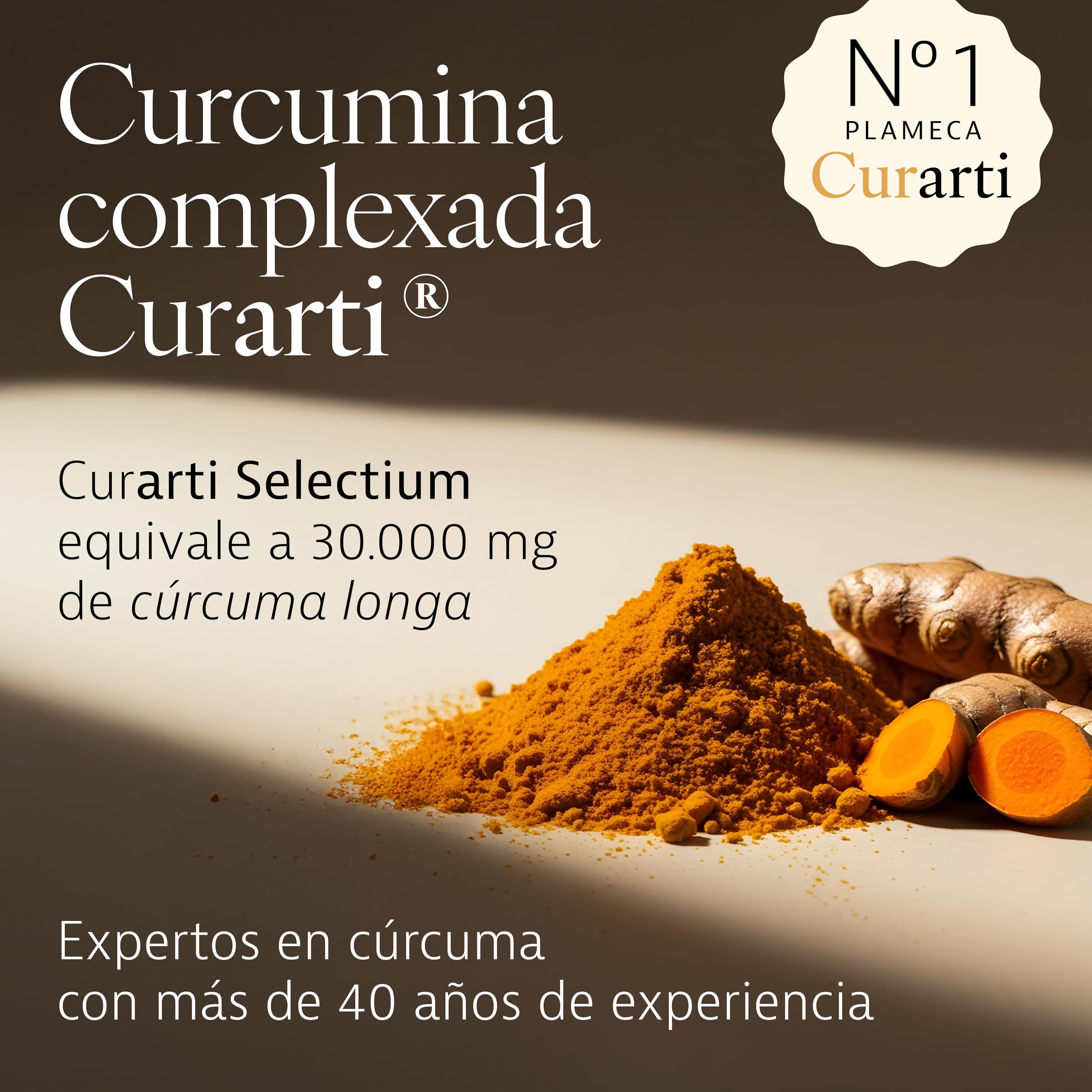 Plameca Curarti Complex - Colágeno con Magnesio y Ácido Hialurónico, Vitamina C, Cúrcuma, Glucosamina y Condroitina - Cuidado de Articulaciones, Huesos y Músculos - Sabor Limón - Formato Polvo, 280 gr