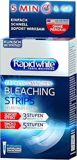 Rapid White Bleaching Strips, weiße Zähne in 3 Tagen
