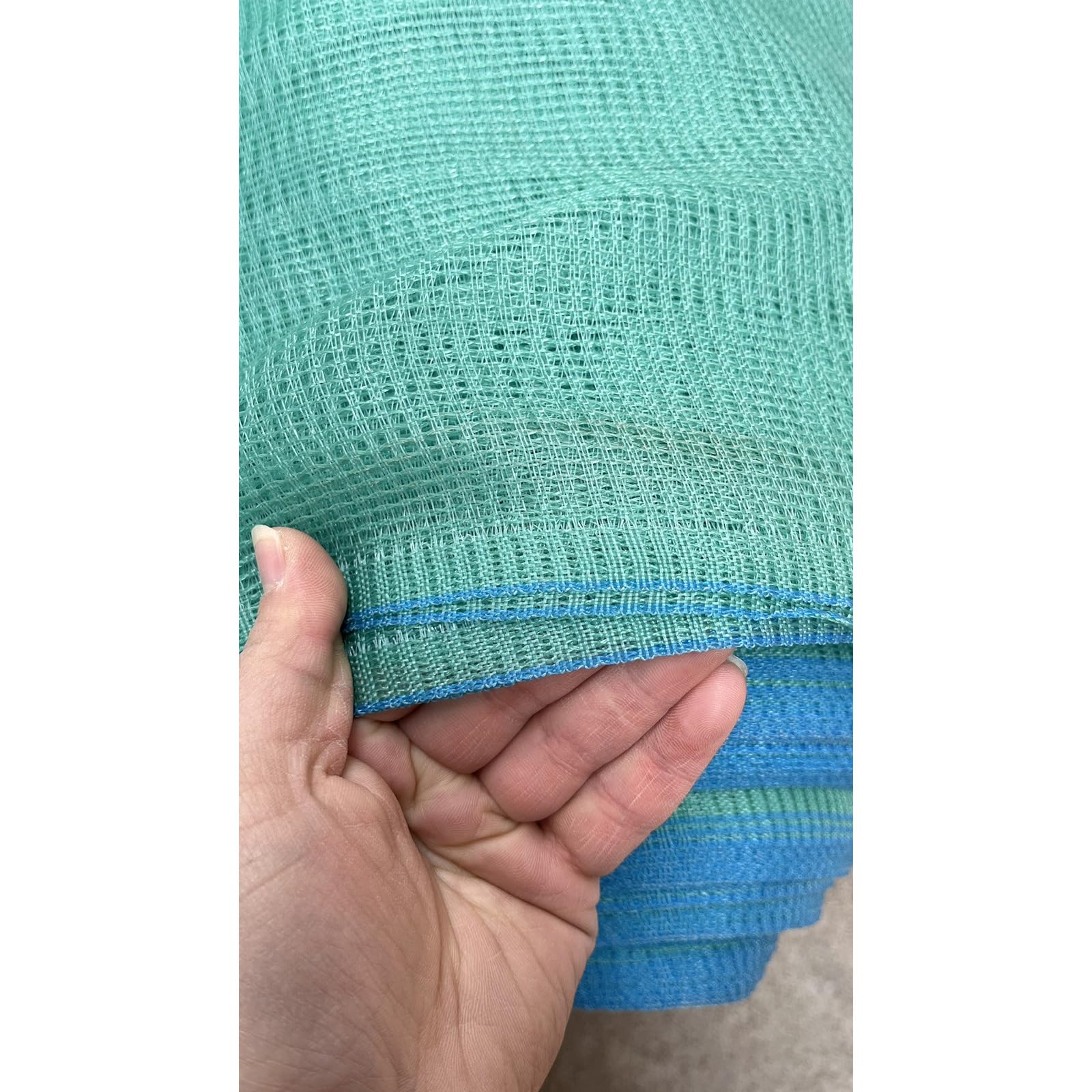 Fangnetzkäfig Fischernetz aus Nylon Faltbares Fischreuse Fischernetz Groß Geeignet für Fisch, Hummer, Krabben