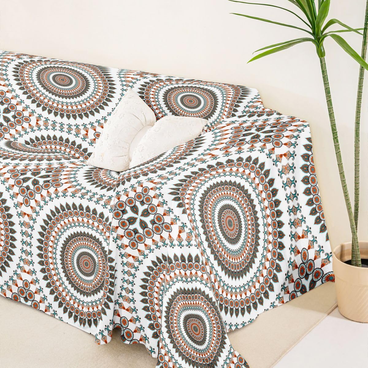 Homewish Housse de Canapé 231 x 340 cm Vintage Hommedala