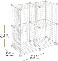 Vista 3 de Whitmor - Cubetas de almacenamiento