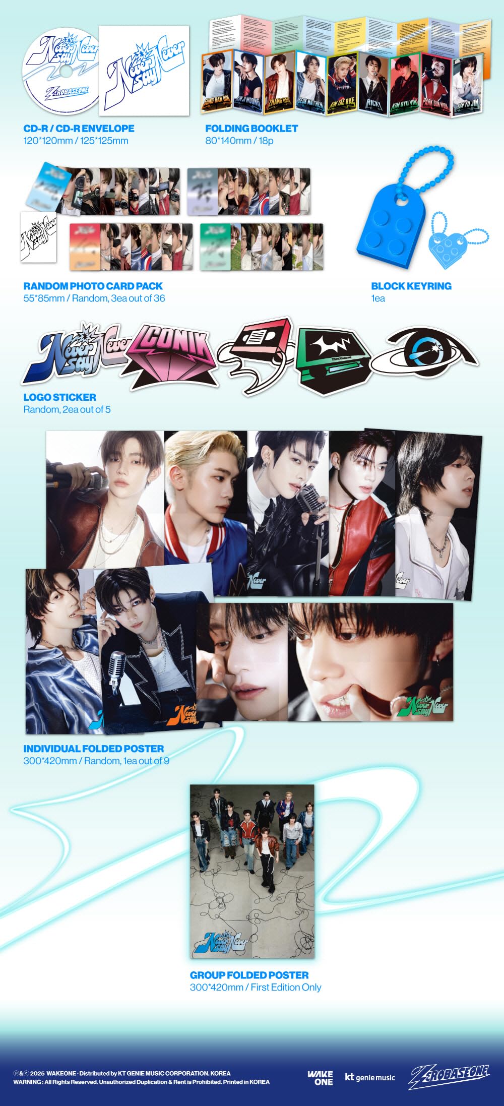 Amazon.co.jp: ゼロベースワン ZEROBASEONE Never Say Never