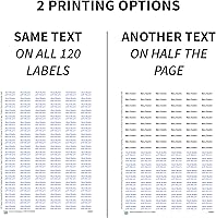 Vista 6 de 120 etiquetas de nombre impermeables personalizadas, autoadhesivas, para ropa, escuela, campamento, enfermería, juguetes, para todos los usos