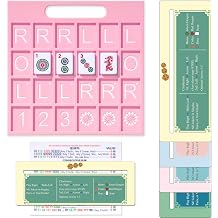 Solo Mahjong Board, Line Finder with Rule for Single Player Practice