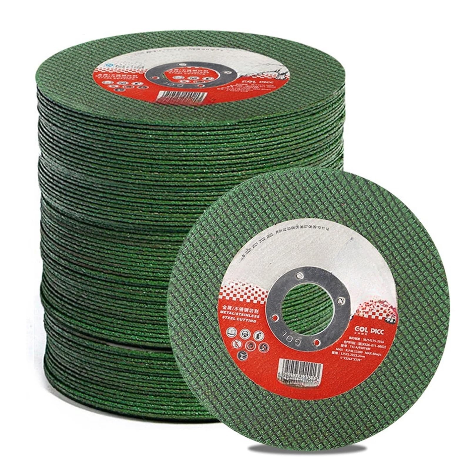 125mm Metalowa tarcza tnąca 5-calowa szlifierka żywiczna do cięcia piły do ​​szlifierki kątowej Metalowa stal nierdzewna Cięcie żelaza(50pcs)