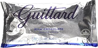 Guittard, Real Milk Chocolate Baking Chips, 11.5oz Bag (Pack of 4)