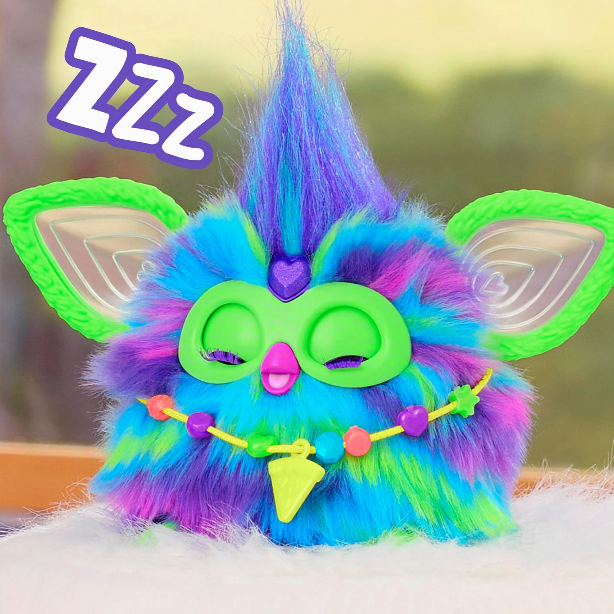 Hasbro Furby Galaxy - Peluche electrónico para niños y niñas a Partir de 6 años, Peluche con Luces, Sonidos y 5 Modos de Voz, Juguete para Fiestas coleccionables Multicolor