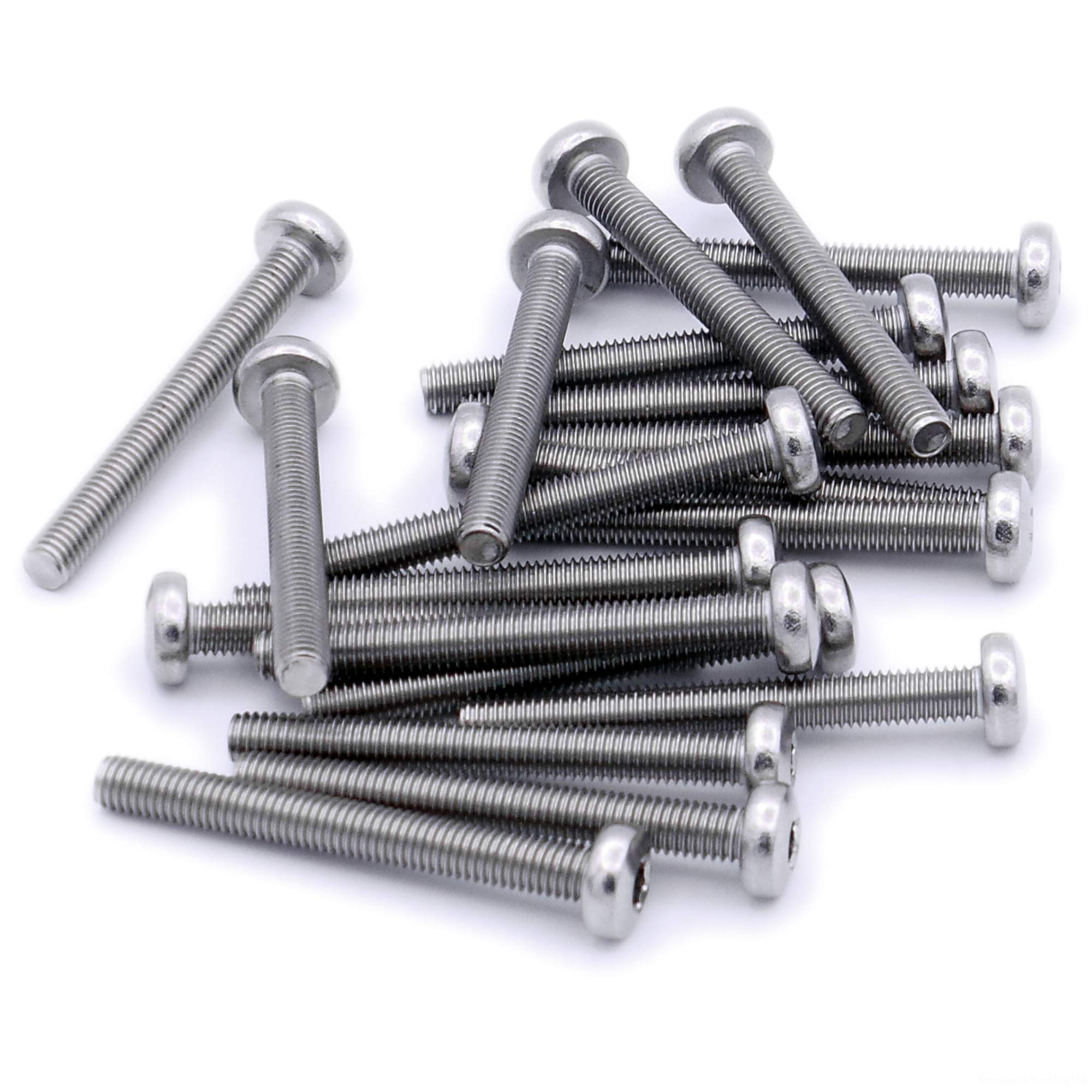 Singularity Supplies M4 (4Mm X 12Mm) Tx Pan Machine Screw (Bolt) - Stainless Steel (A2) (Pack Of 20)