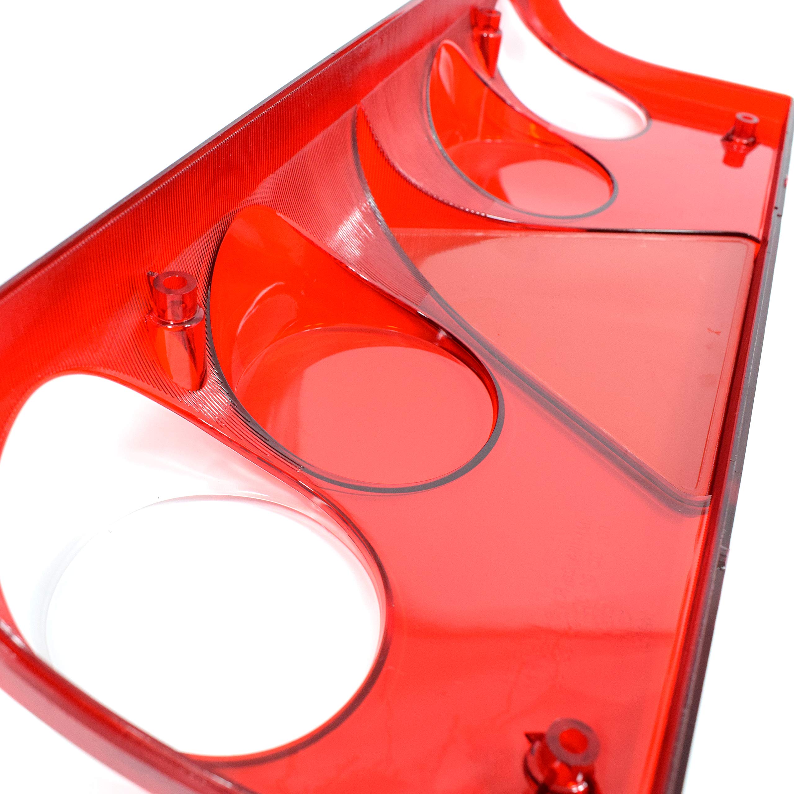 2x Lenti di Ricambio per Luci Fanali Posteriori in Vetro per Camion Rimorchi Semirimorchi Compatibili con Schmitz Cargobull Europoint 2