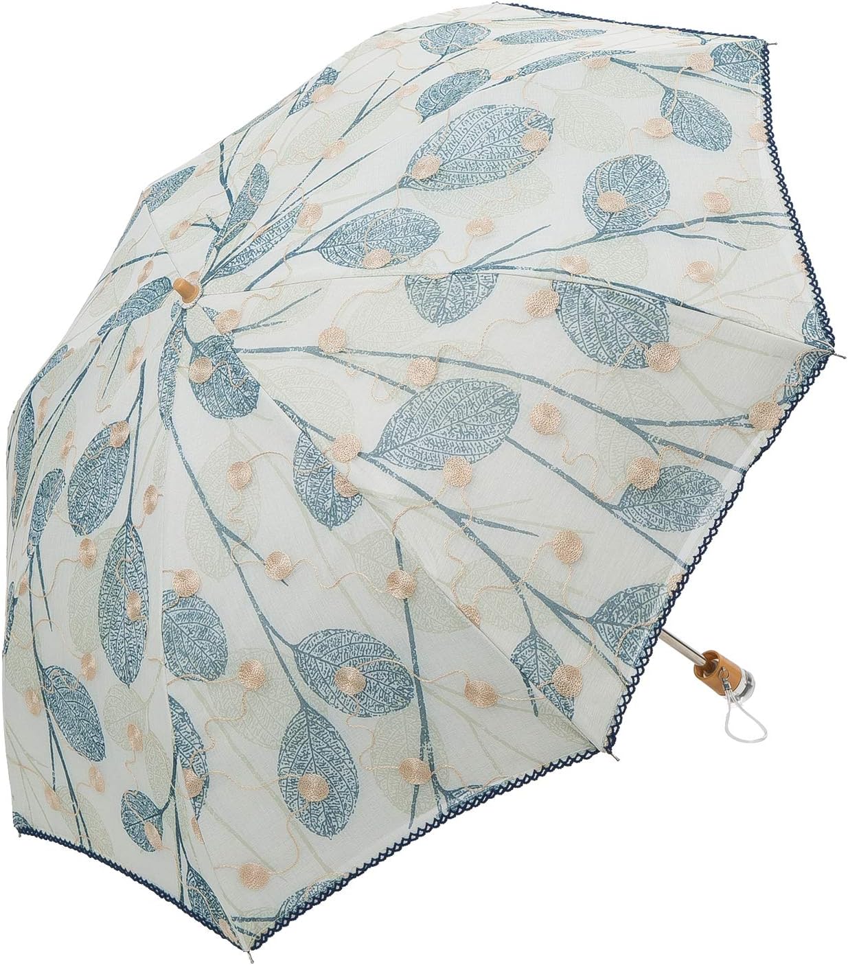 Honeystore Vintage Lace Wedding Decorative Umbrella UV Block Travel Sun Parasol HM9203 Blue