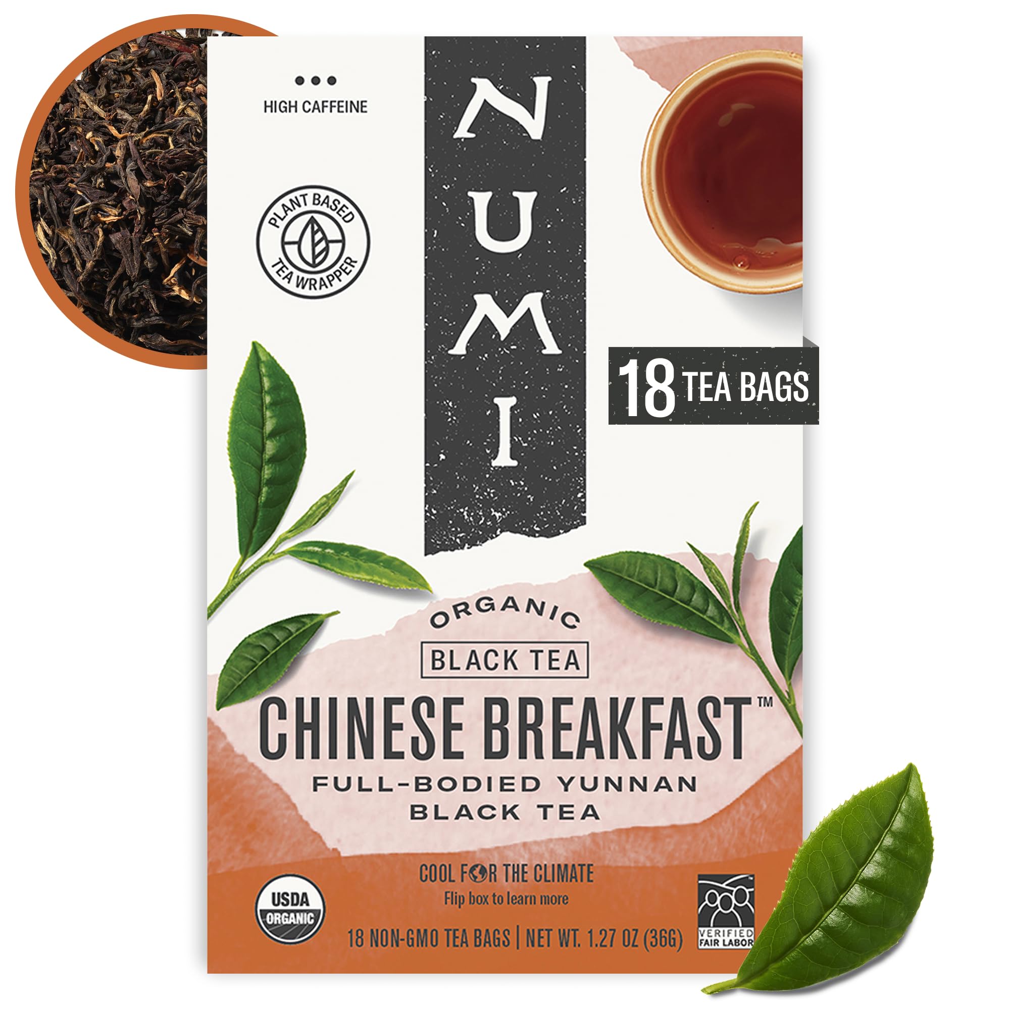 un teaアン テ Amazon.com : Numi Organic Chinese Breakfast Tea, 18 Tea Bags, Full