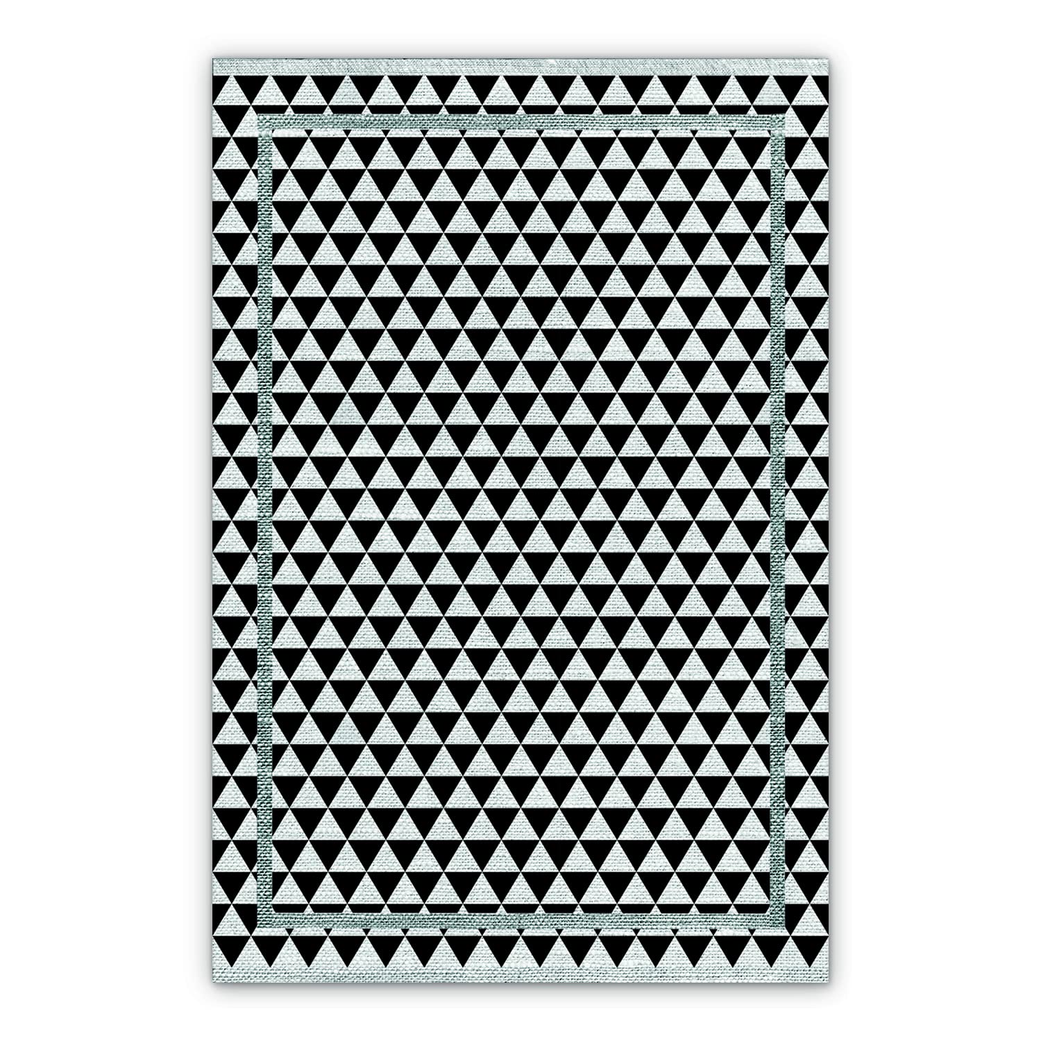 Tapis en linoléum de cuisine et salle de bain BirdsEcho 60x80 cm motif abstrait