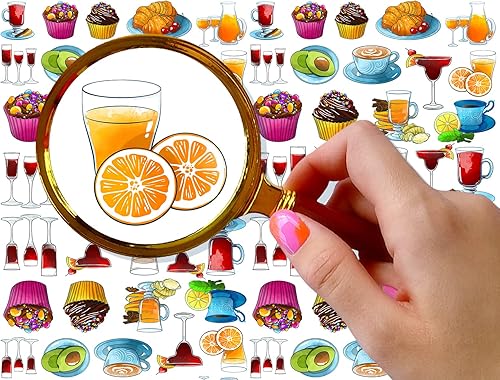 Calcomanías de uñas (5 hojas) FLONZNAIL Sweet Night Coctail Dinner Decoración de uñas