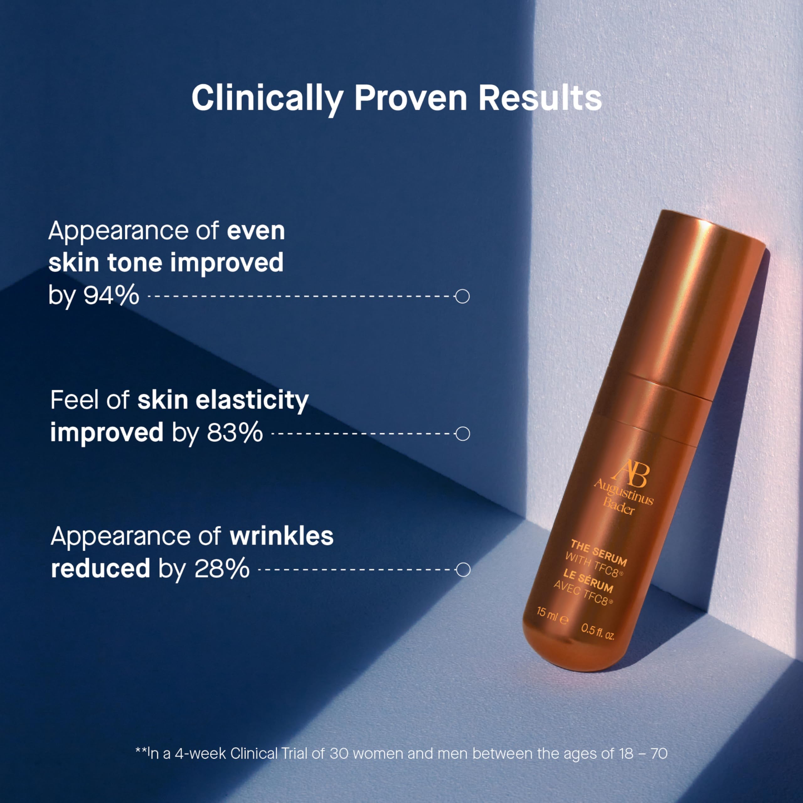 Augustinus Bader The Serum – Luxury Hydrating Anti-Aging Face Serum – Boosts Firmness, Smooths Fine Lines & Evens Skin Tone