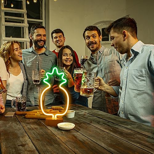 Miniatura 4 de Luz de neón con base de neón, luces de noche, decoración de pared, decoración del hogar, luz led