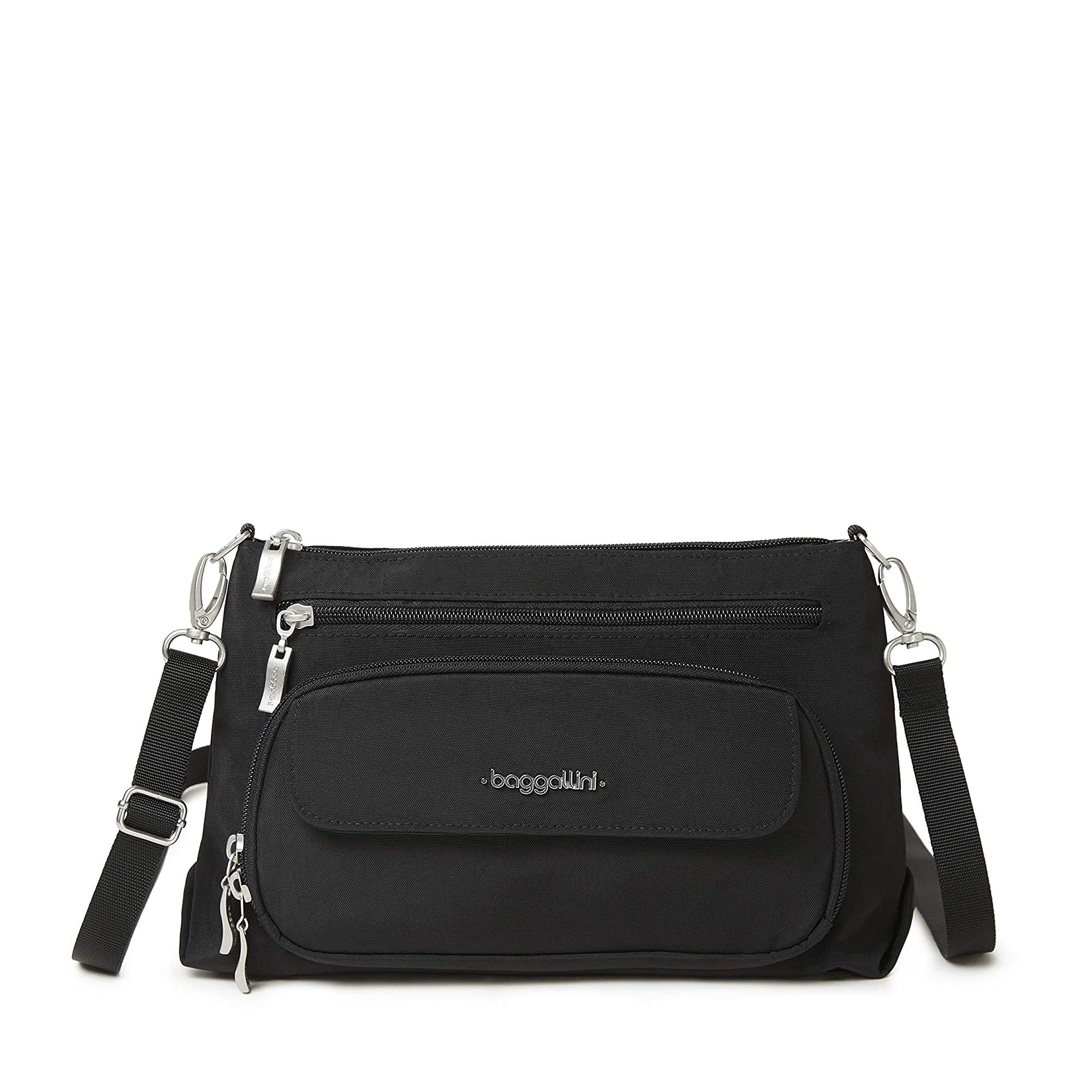 Original Everyday 10.5x7.5 Crossbody Bags for Women RFID Protected Lightweight Nylon Zippered Travel Purse