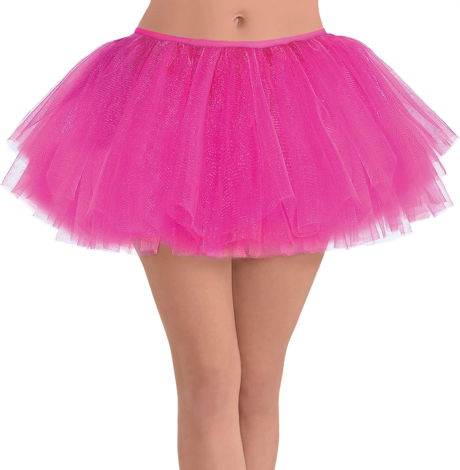 Tulle Elastic Waistline Tutu Skirt - One Size, Blue ,1 Pc : Everything Else