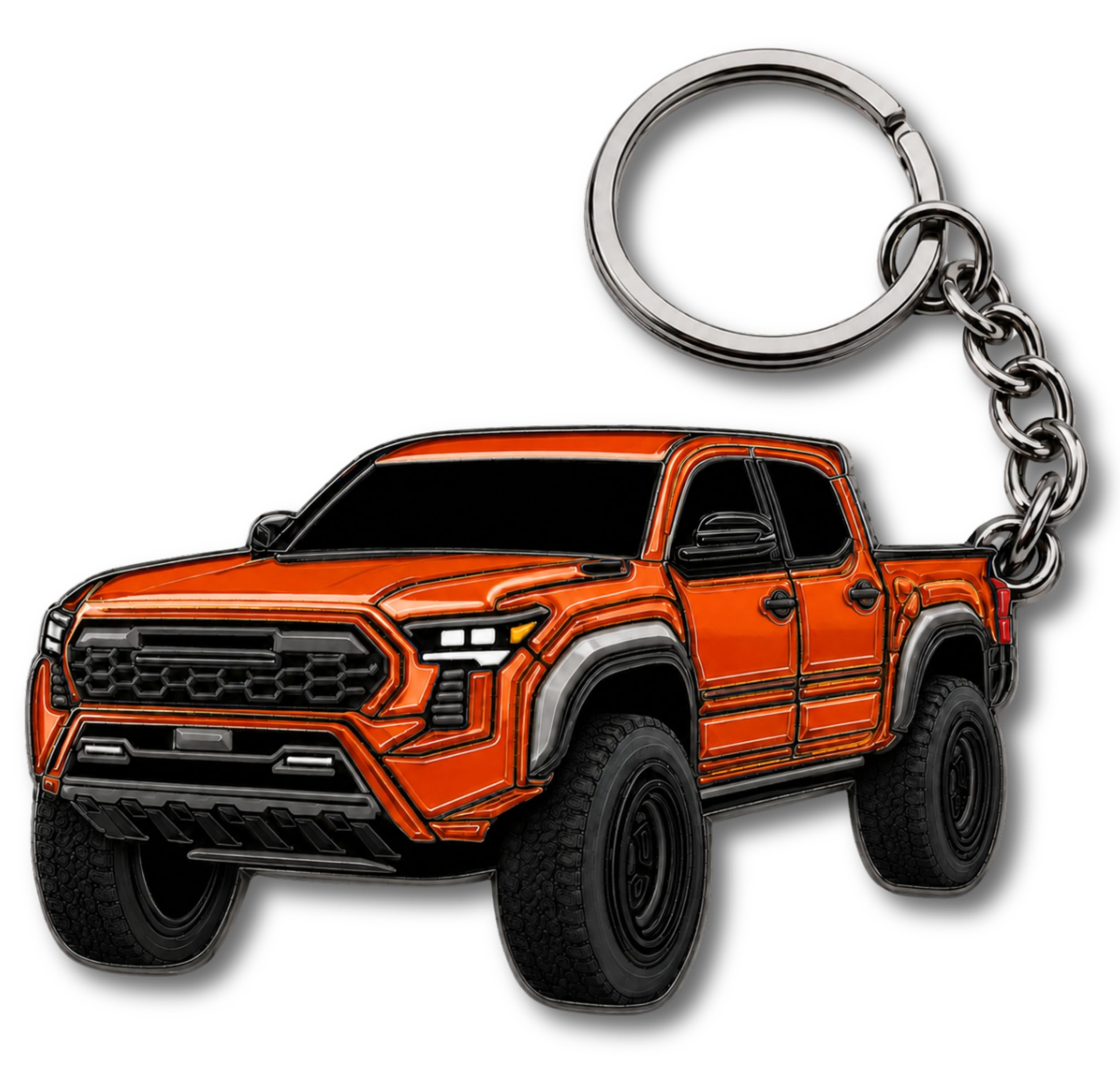 Tacoma Keychain 2026 Tacoma Accessories 2016-2025 mods 4th Gen Cool Key Chain Fob Cover Toy Gift Truck