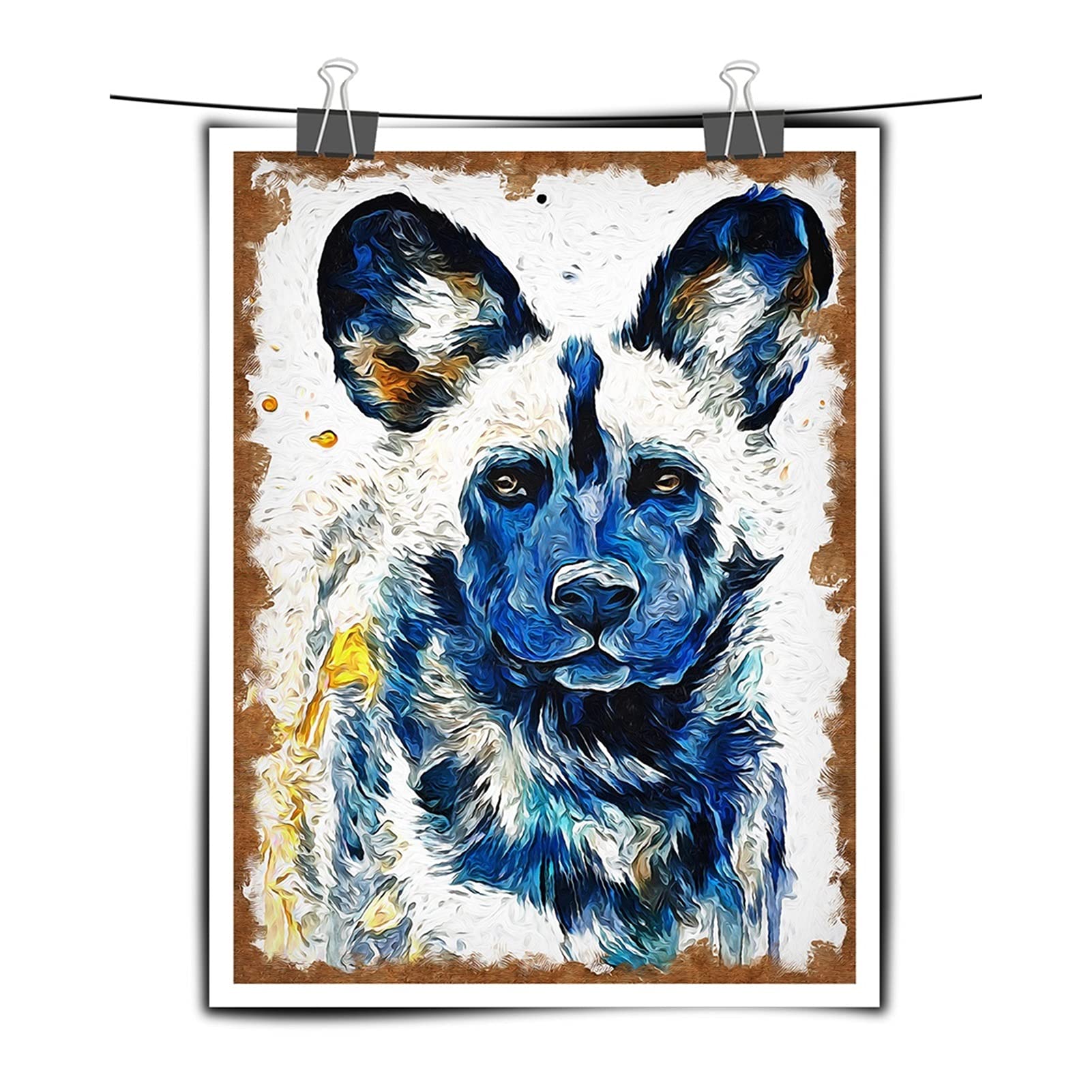 Toile Wombat peinture pour sublimer votre chambre à coucher