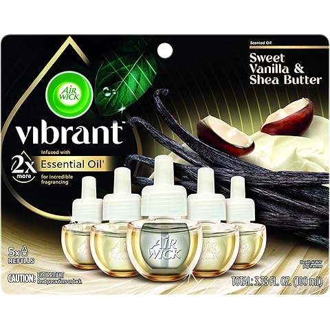 Air Wick Scented Oils 0+5 Sweet Vanilla & Shea Butter