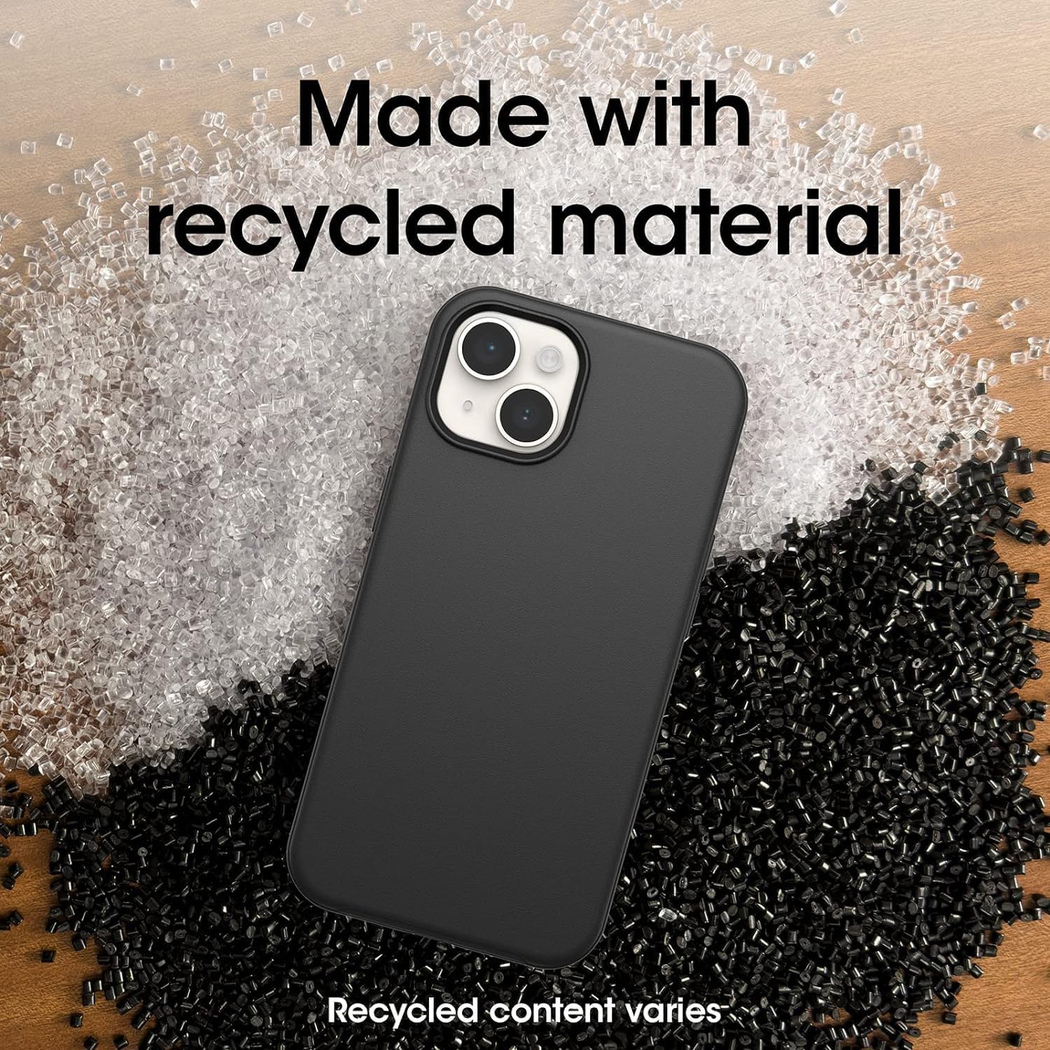 OtterBox iPhone 14 & iPhone 13 (Only) - Symmetry Series+ Case - Black - Ultra-Sleek - Snaps to MagSafe - Raised Edges Protect Camera & Screen - Non-Retail Packaging