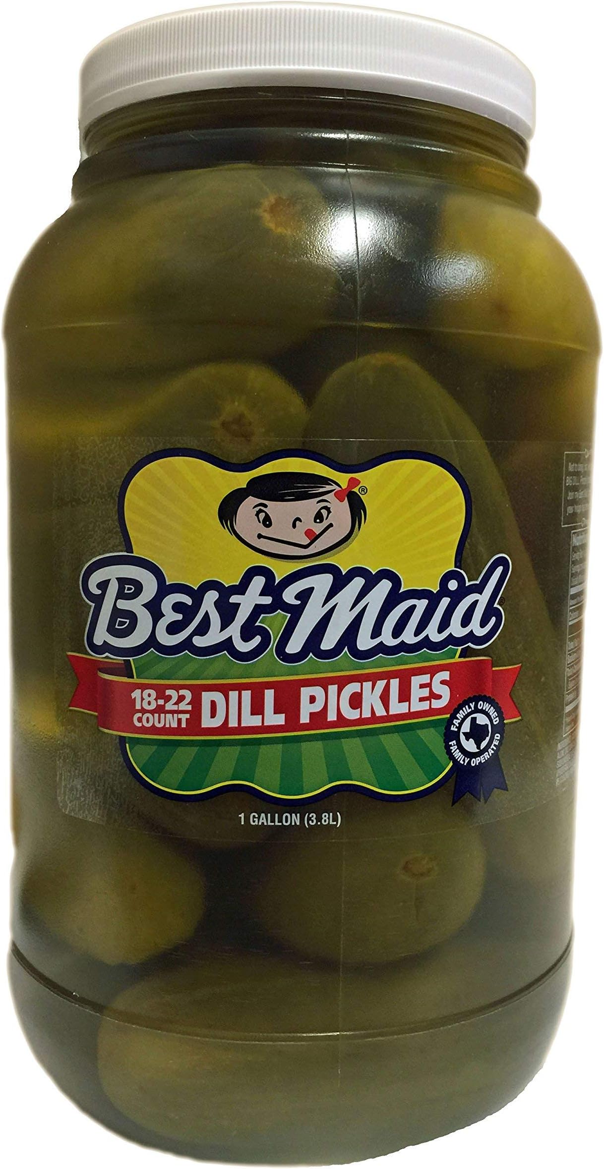 DelDixi Dill Pickles 1 Gal 1216 count Grocery & Gourmet Food