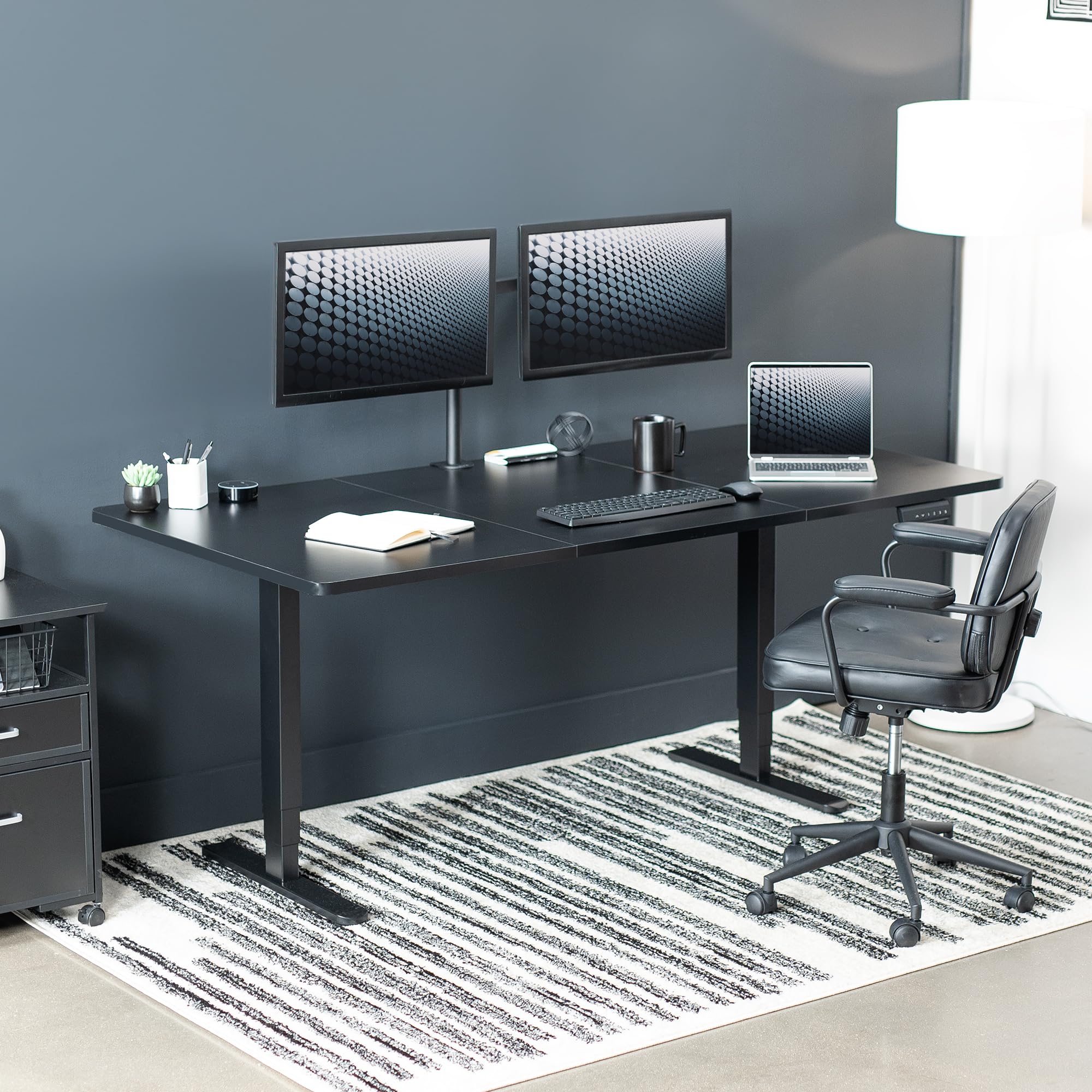 ErGear 48 X 24 Inch Height Adjustable Electric Standing Desk, Black product image 22