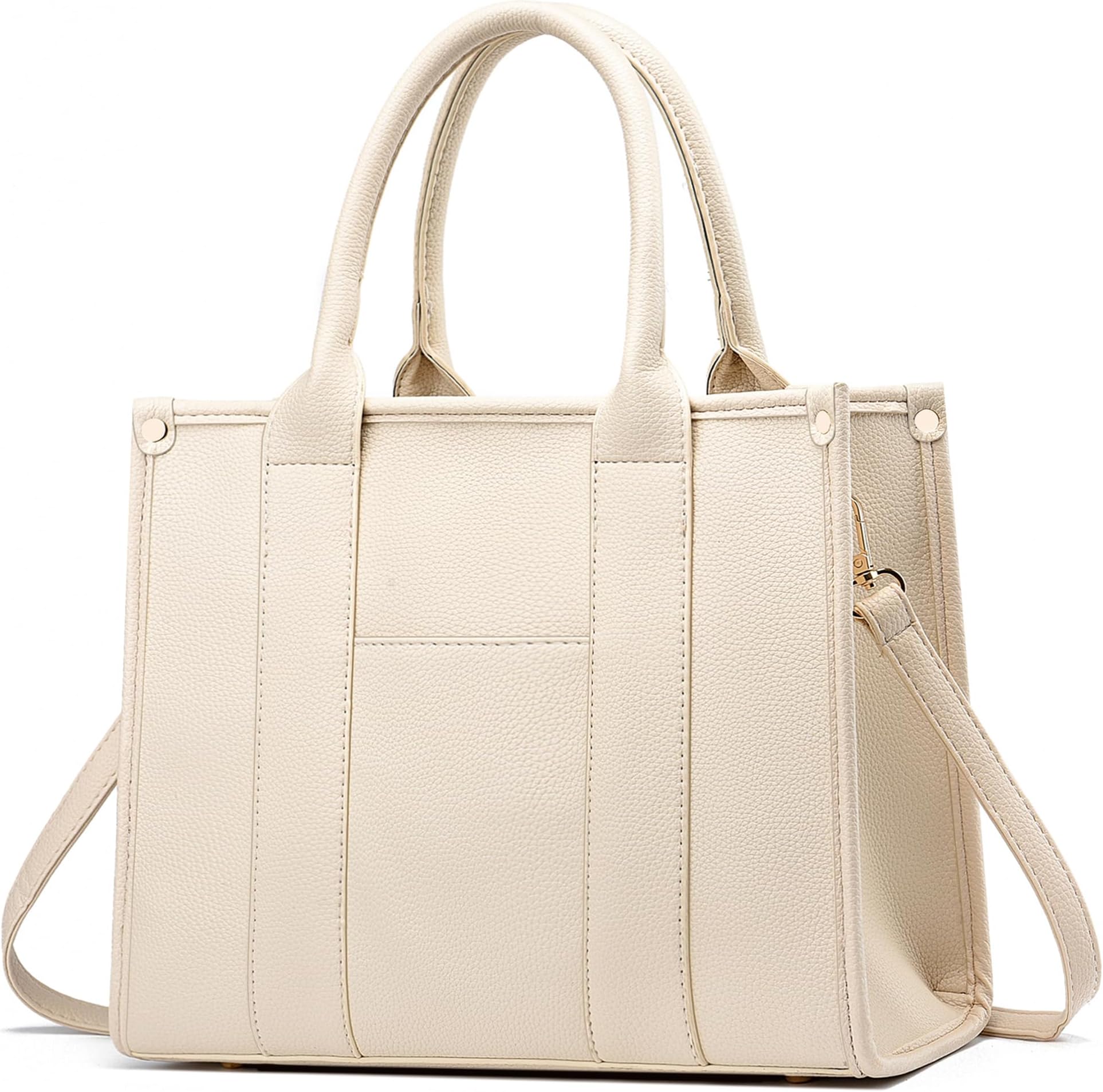 The Tote Bag Crossbody Purses for Women Shoulder Bag Handbags PU Leather Top Handle Bags with zipper