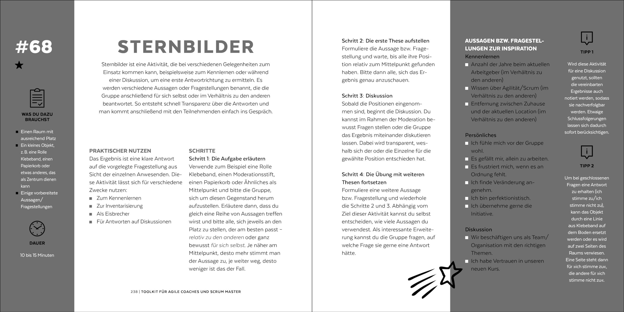 Toolkit für Agile Coaches und Scrum Master: 99 kreative Übungen und Workshop-Formate